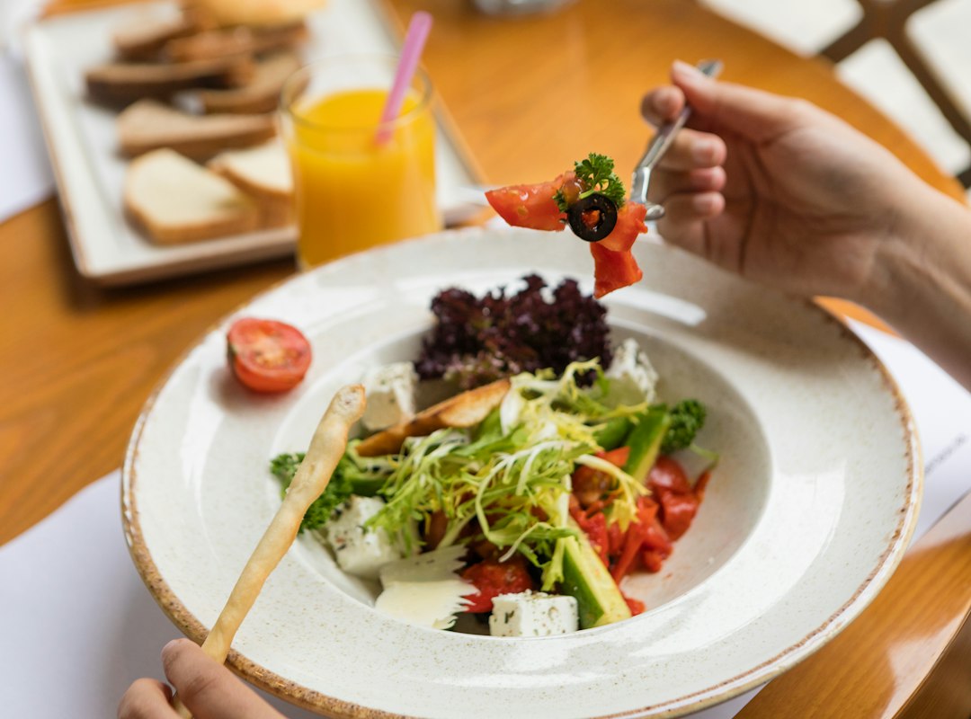Makanan sehat yang lezat dan memuaskan